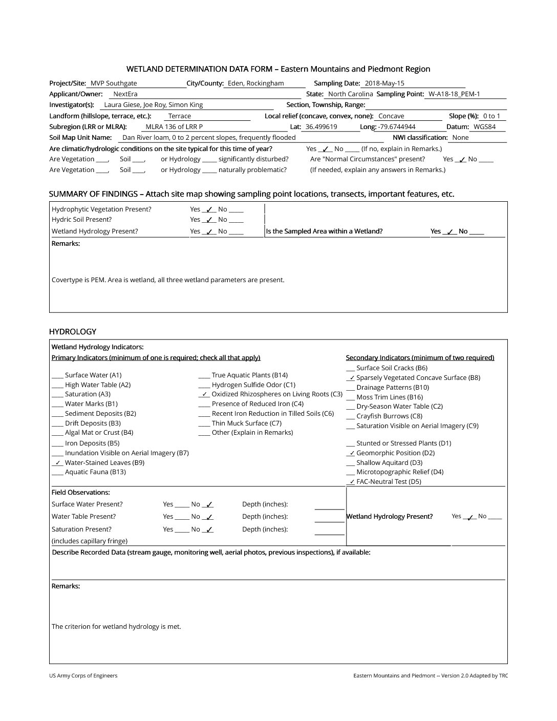 Supplemental RR 2 3 MVP Southgate